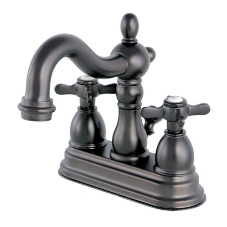Kingston Brass KS1605BEX 4" Centerset Bathroom Faucet, Oil Rubbed Bronze KS1605BEX
